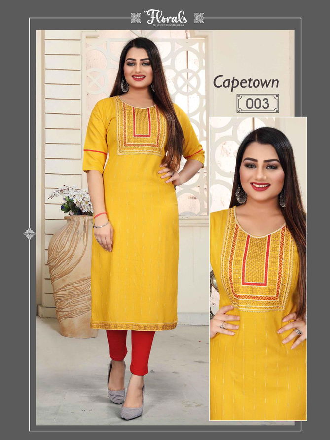 Beauty Queen Capetown 2 Ethnic Wear Wholesale Kurti Collection 